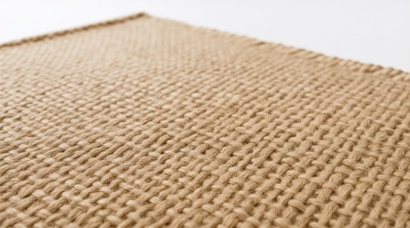Джутовый ковер на войлочном основании