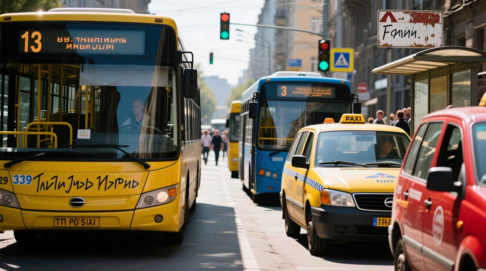 Водители общественного транспорта