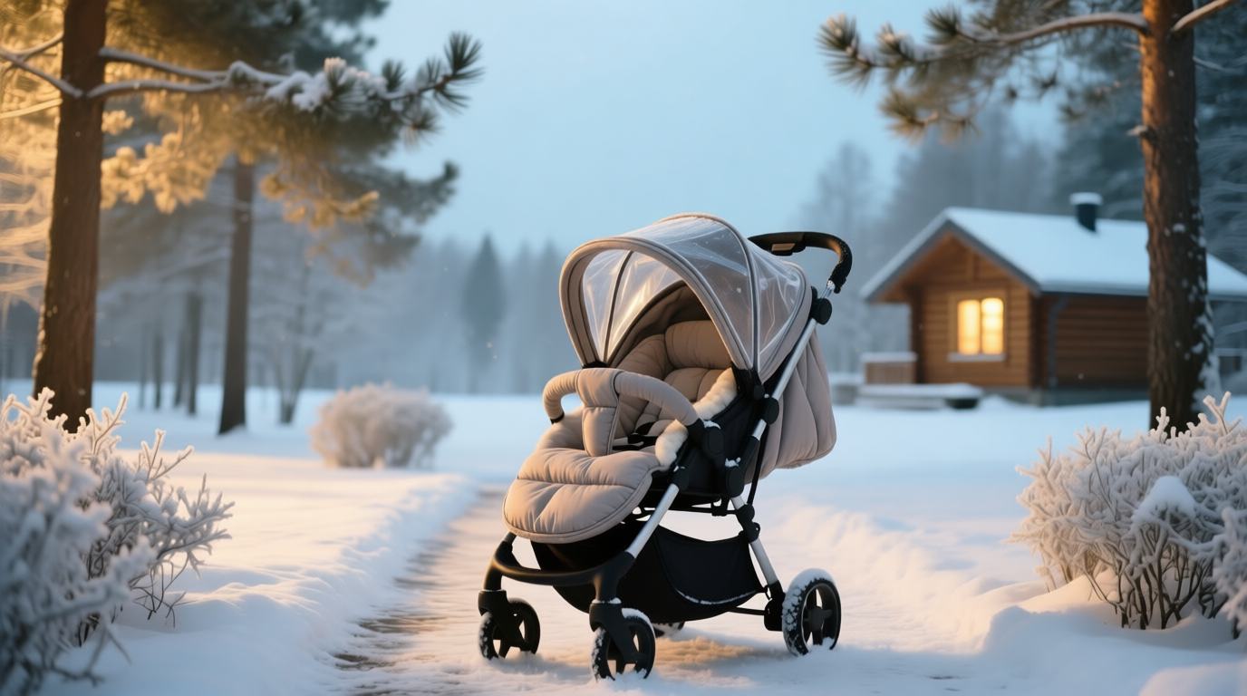 Зимняя коляска