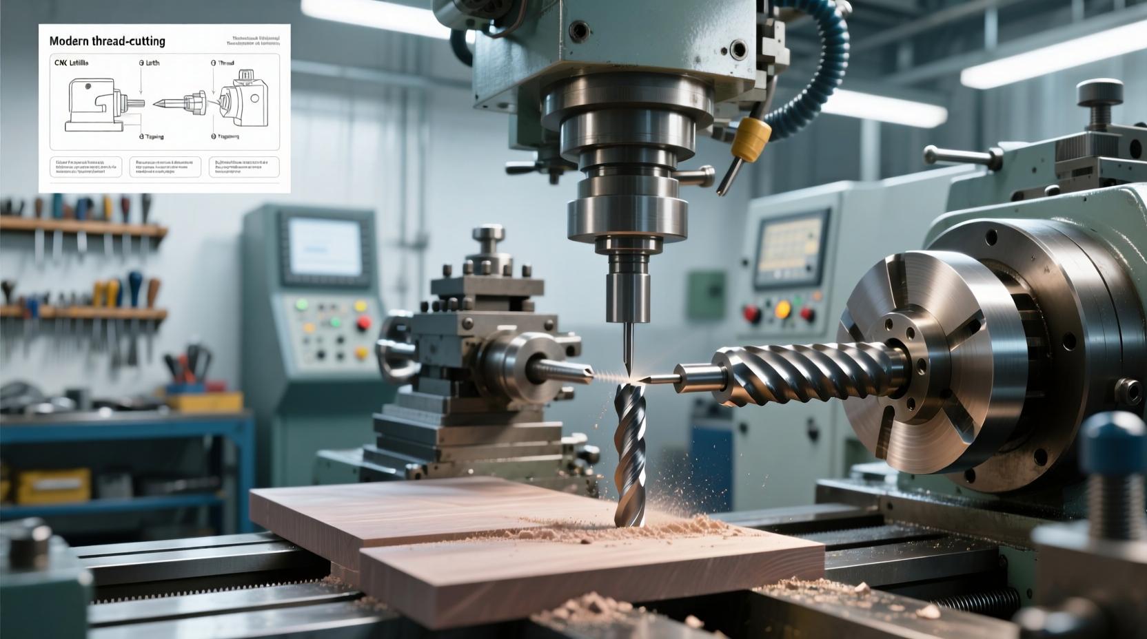 Современные методы нарезания резьбы