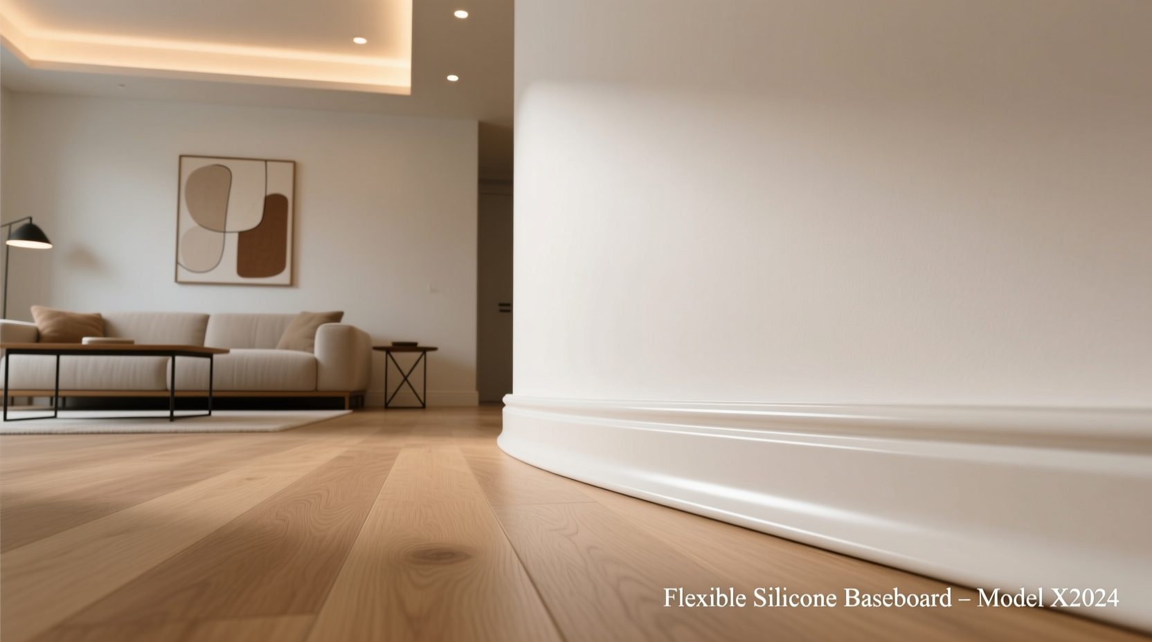 Силиконовый гибкий плинтус