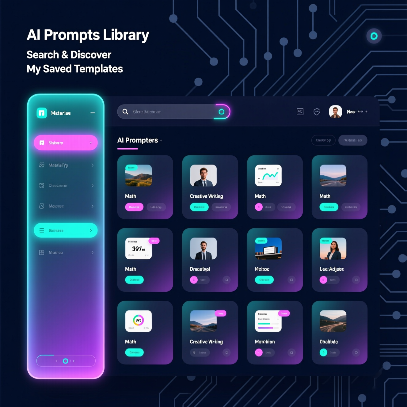 Interactive Platform Dashboard