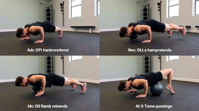 Glute Ham Roller Push-Ups