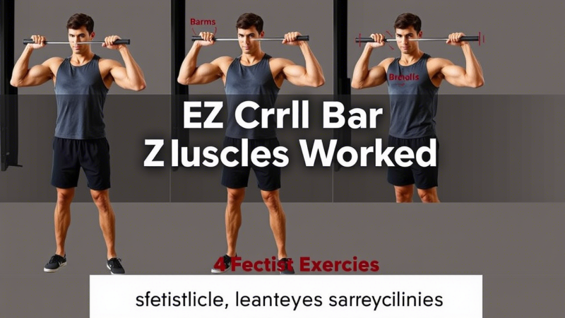 EZ Curl Bar Muscles Worked