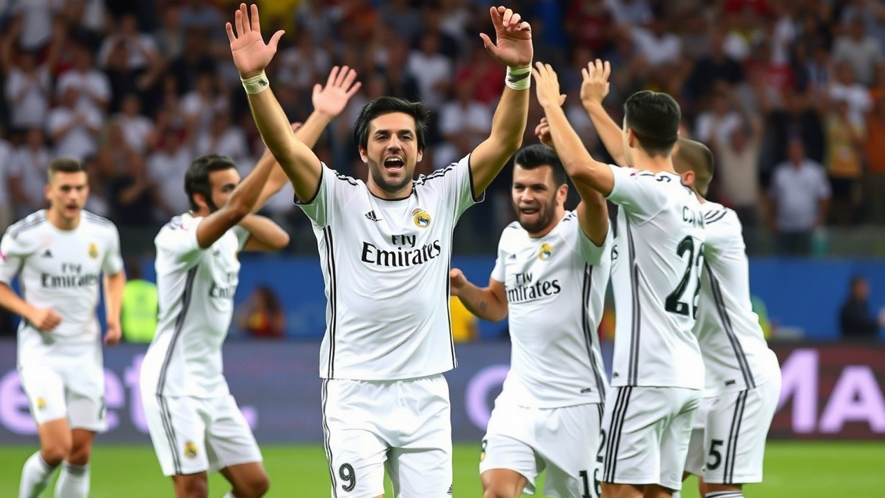 هدف مبابي التعادلي لريال مدريد