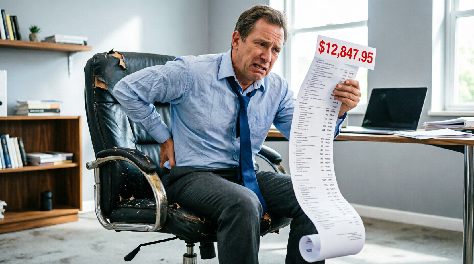 Physical Therapy Costs $200 a Session. Your Chair Costs $50. Do the Math.