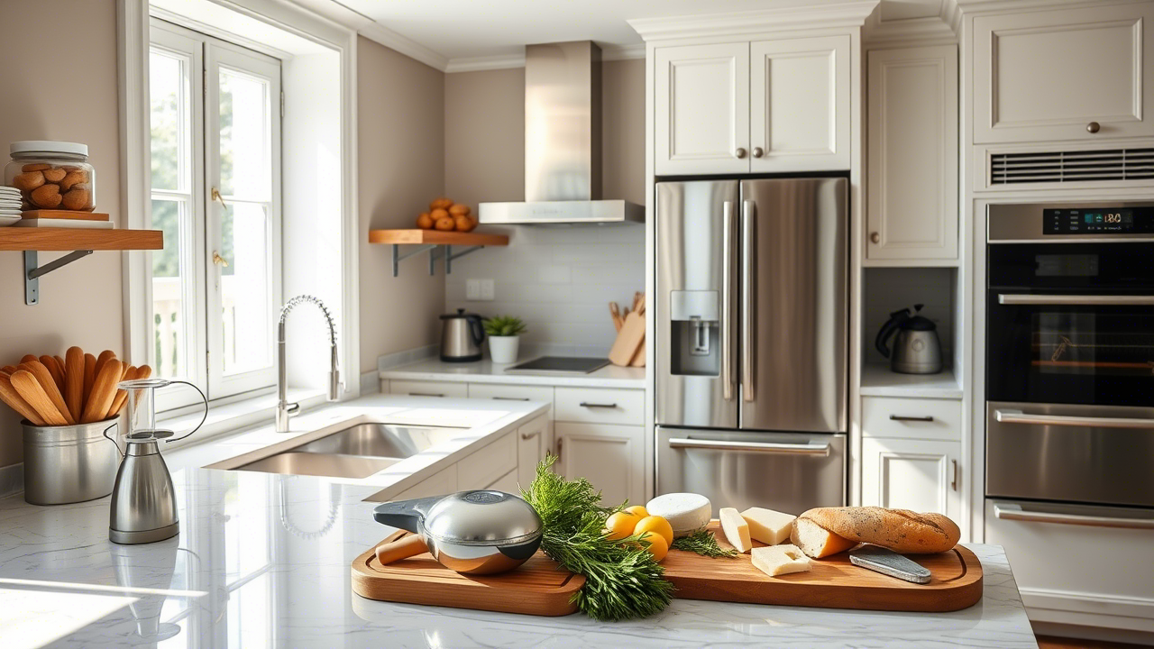 Cuisine française moderne avec produits innovants