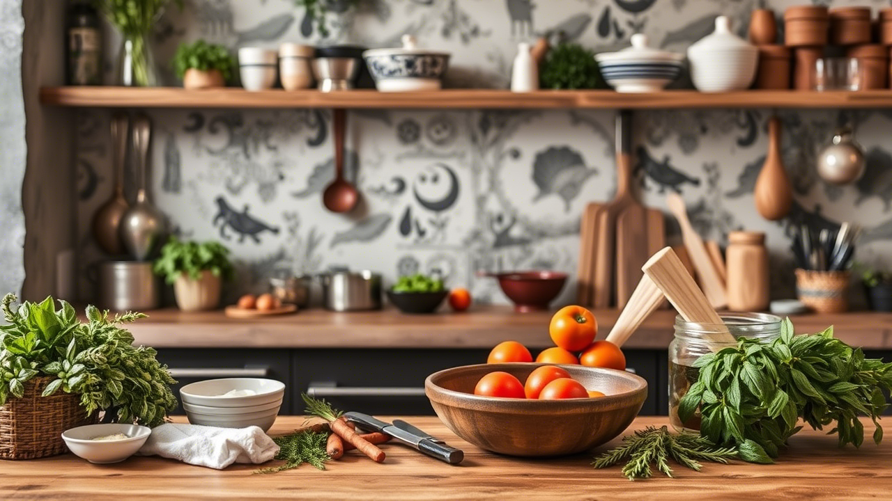 Cuisine saine et équipement