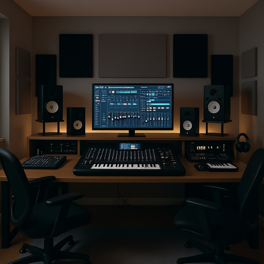 Workflow de production musicale dans Ableton Live avec plugins VST et séquenceur MIDI
